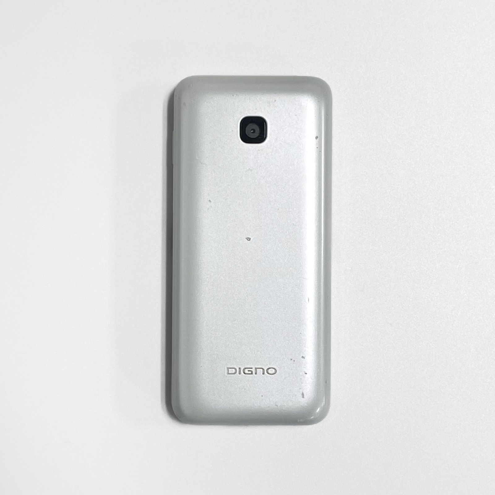 docomo DIGNOケータイ KY-42C　ホワイト　＆ACアダプタ　中古品 中古 DIGNO ケータイ KY-42C docomo 8GB Dランク - メルカリ