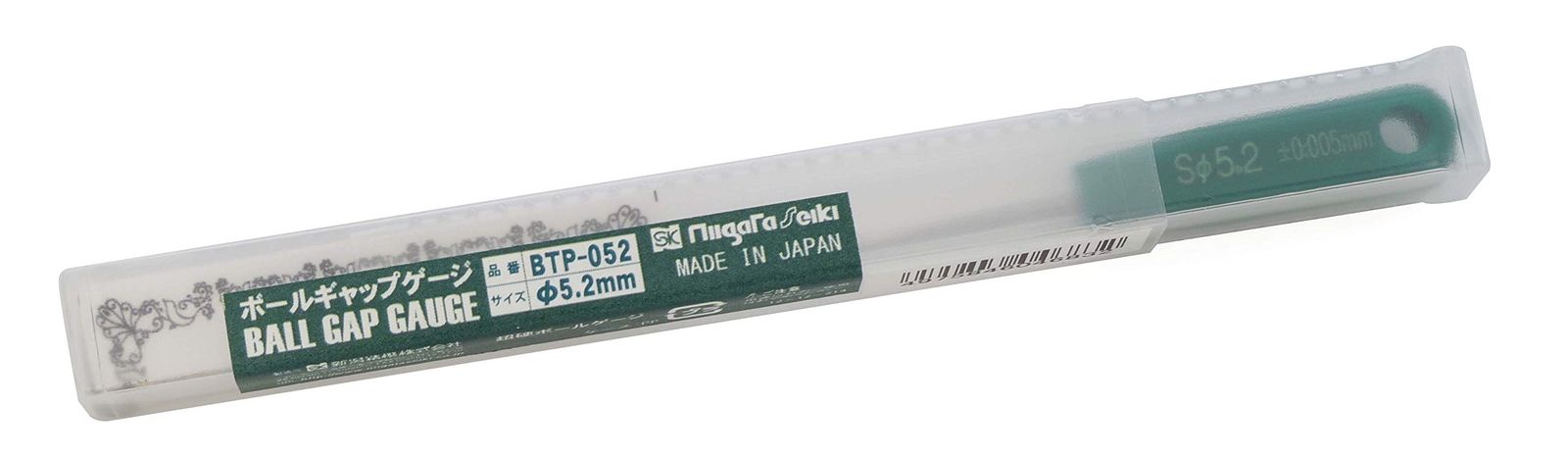 新潟精機 SK 日本製 ボールギャップゲージ ABS樹脂グリップ S φ5.2 BTP-052