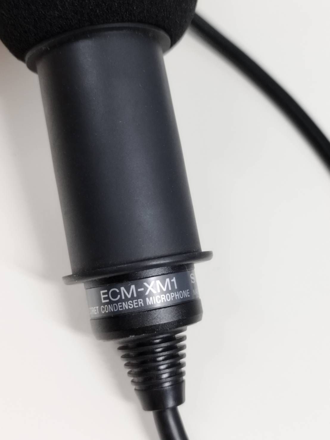 楽器・機材 ECM-XM1 コンデンサーマイク ウインドシールド付き