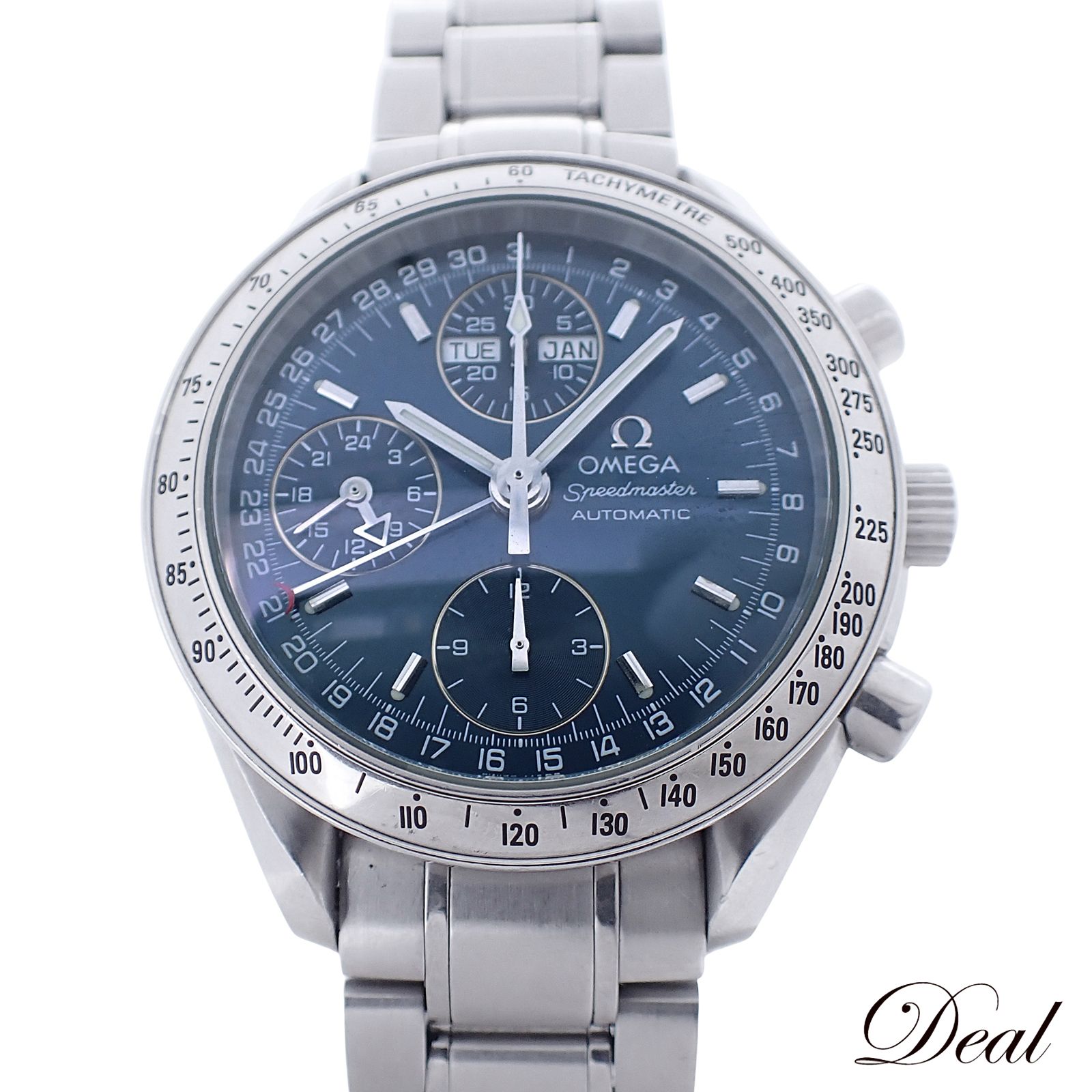 オメガ スピードマスター デイデイト トリプルカレンダー 3523 80 メンズ 腕時計