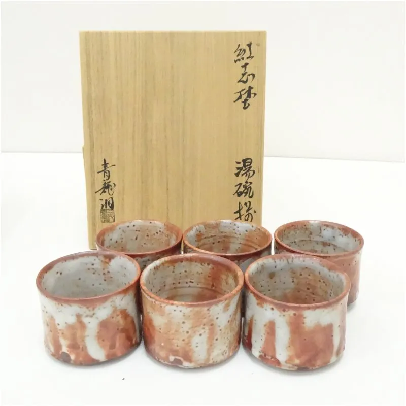 和食器　茶懐石　信楽焼　勝尾黎彦作　粉引　切高台　向付　五客　共箱　C　9016 2026年最新】勝尾青龍洞の人気アイテム - メルカリ