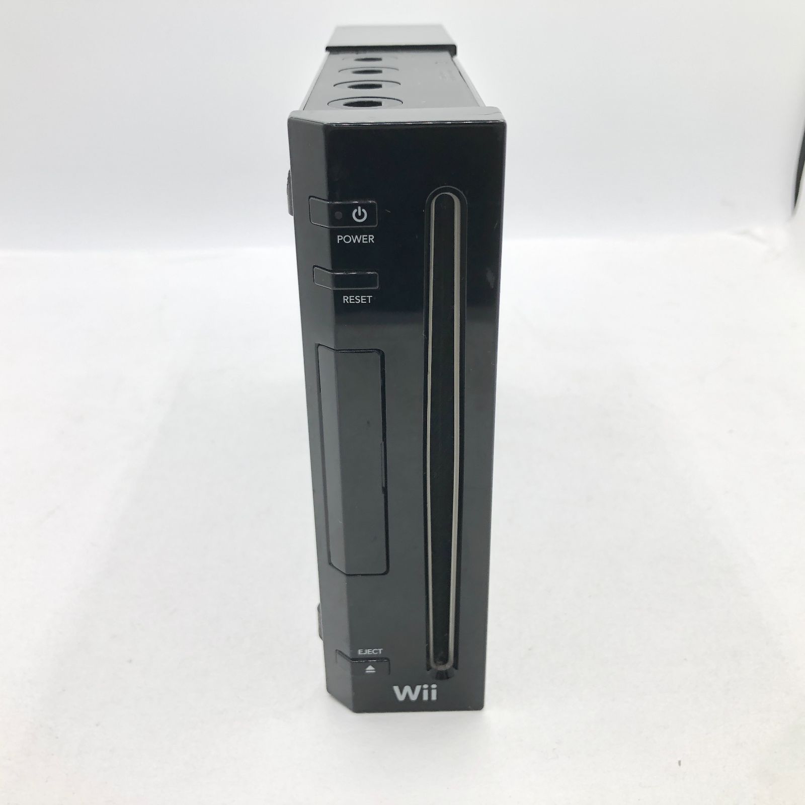 動作確認済み】ニンテンドー Wii 本体 クロ ブラック ゲームソフト