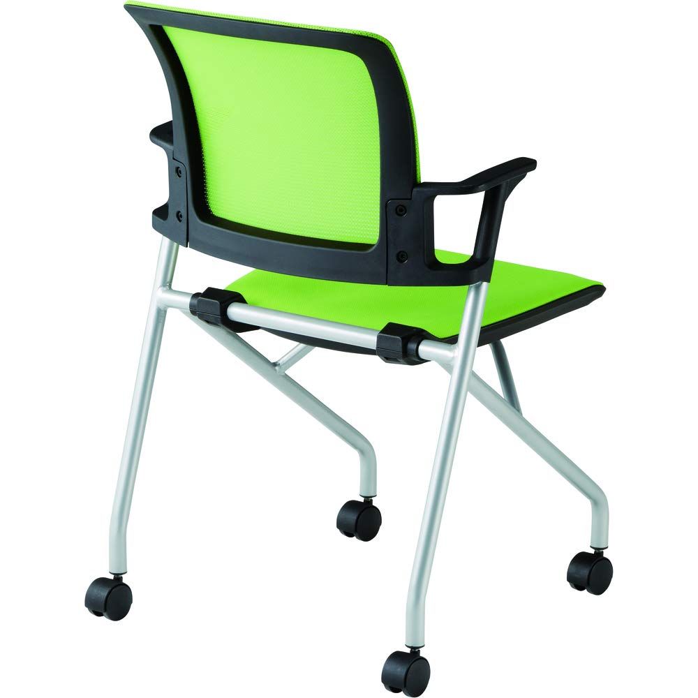 コンパクトミーティングチェア グリーン