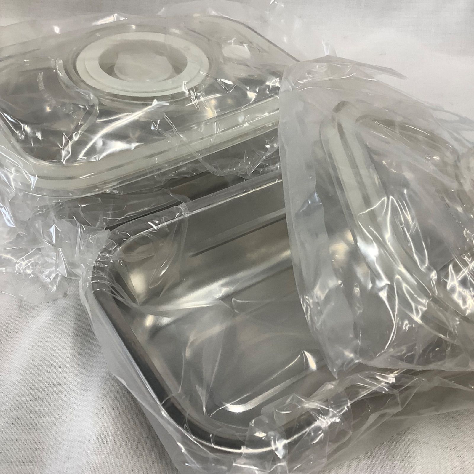 Hulock 真空保存容器 4個 まとめて HULOCK真空保存容器×2 ステンレス製フレッシュボックス(S)×2 S738 - メルカリ