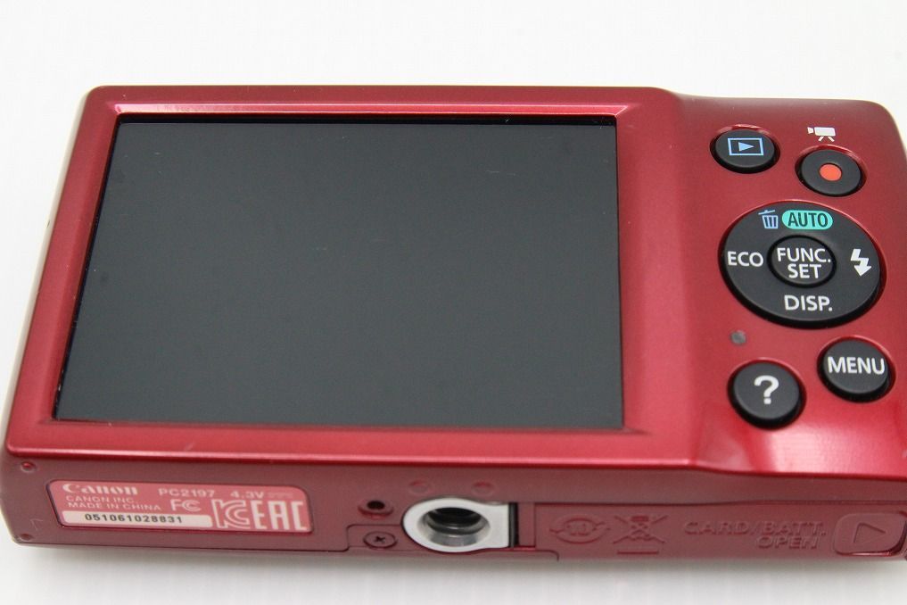 良品 Canon キヤノン IXY 150 コンパクトデジタルカメラ レッド 元箱付