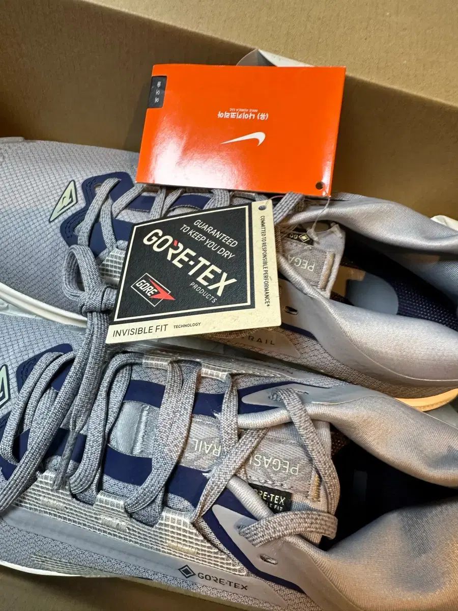 NIKE ナイキ ペガサス トレイル 5 ゴアテックス GORE TEX ゴー グレー 275