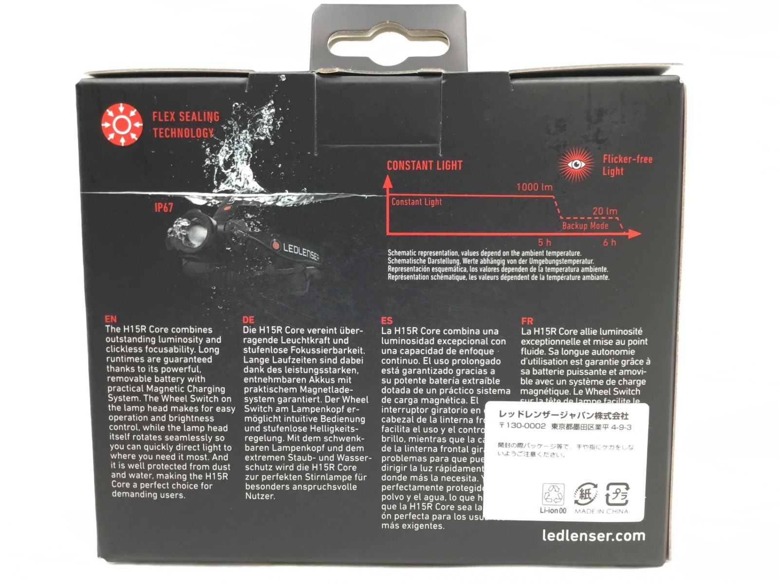  ♥ レッドレンザー H 15 R Core LEDヘッドライト IT_D 3 WJ 4 半田 M 04 ヘッドライト ヘッドランプ ライト ランタン