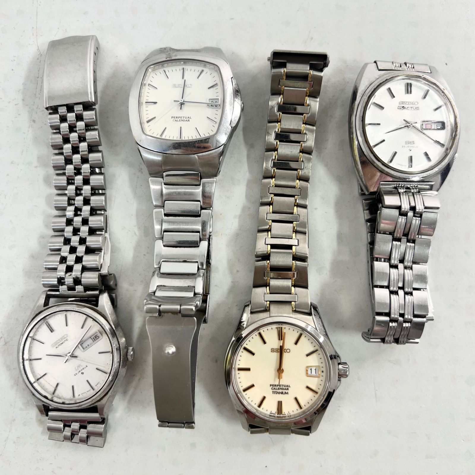 ジャンク SEIKO ジャンク時計 まとめ売り セイコー 4点 腕時計 ウォッチ