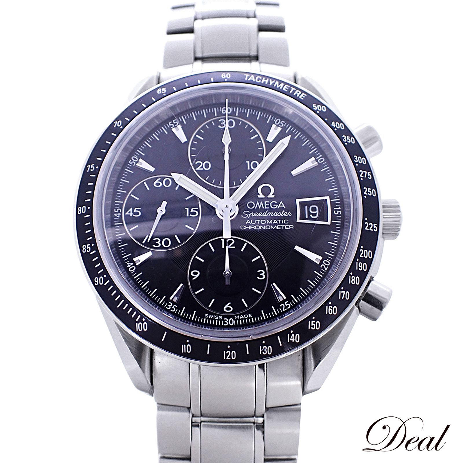 オメガ スピードマスター デイト 3210 50 メンズ 腕時計