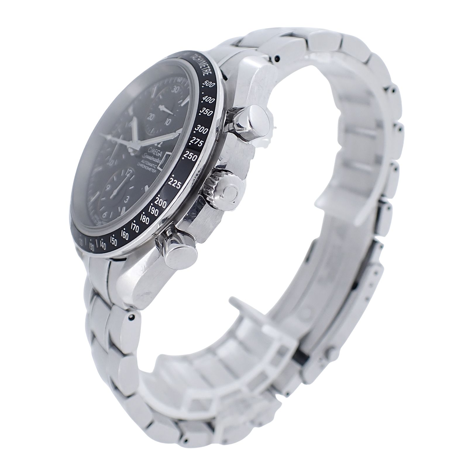  オメガ スピードマスター デイト 3210 50 メンズ 腕時計 コーデセット 自動巻き時計 腕時計(アナログ)