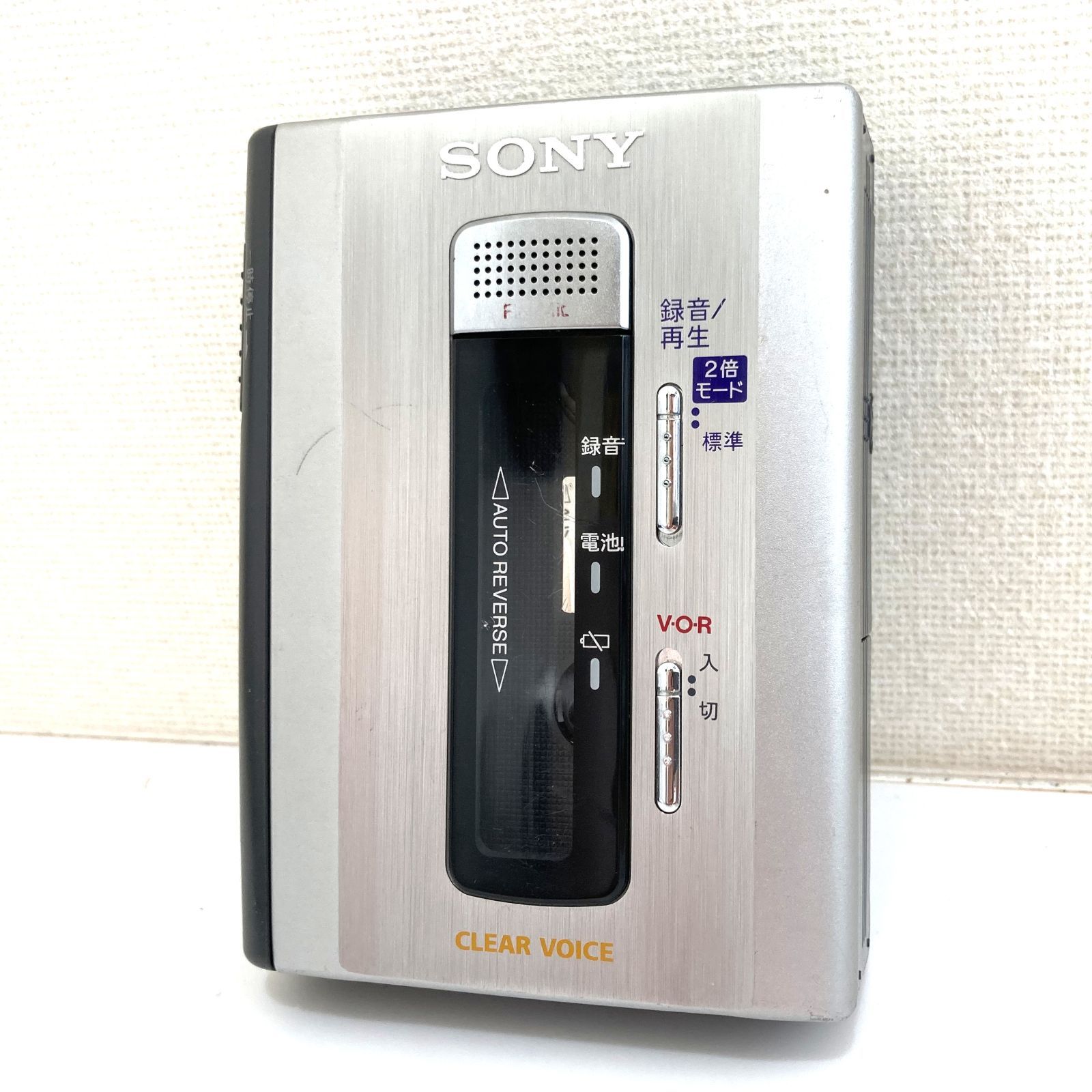 未使用品　SONY TCM-500 カセットプレーヤー ジャンク品】SONY ソニー カセットコーダー TCM-500（本体のみ