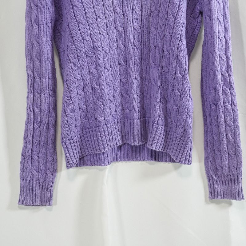 Polo Ralph Lauren ポロラルフローレン Vネック ケーブルニット