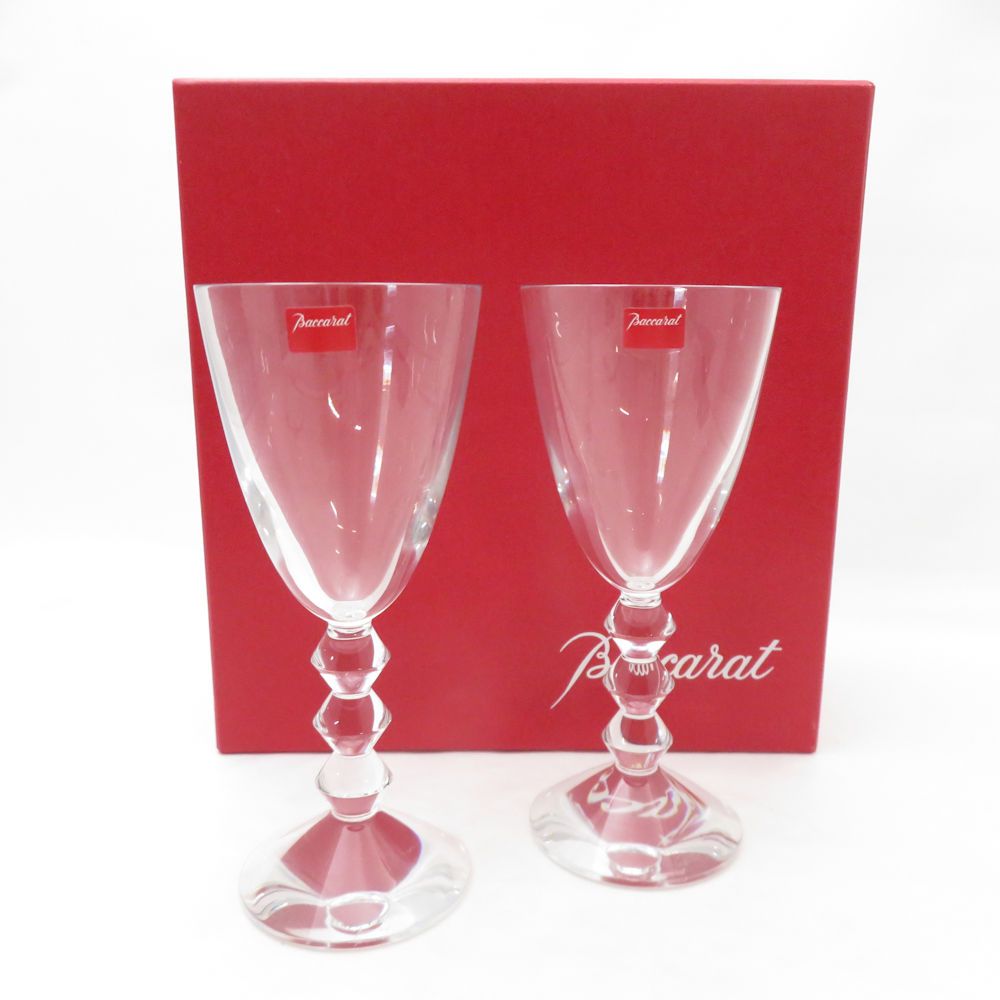 ♥ Baccarat バカラ ベガ ワイングラス 2客 ペア H 18 cm