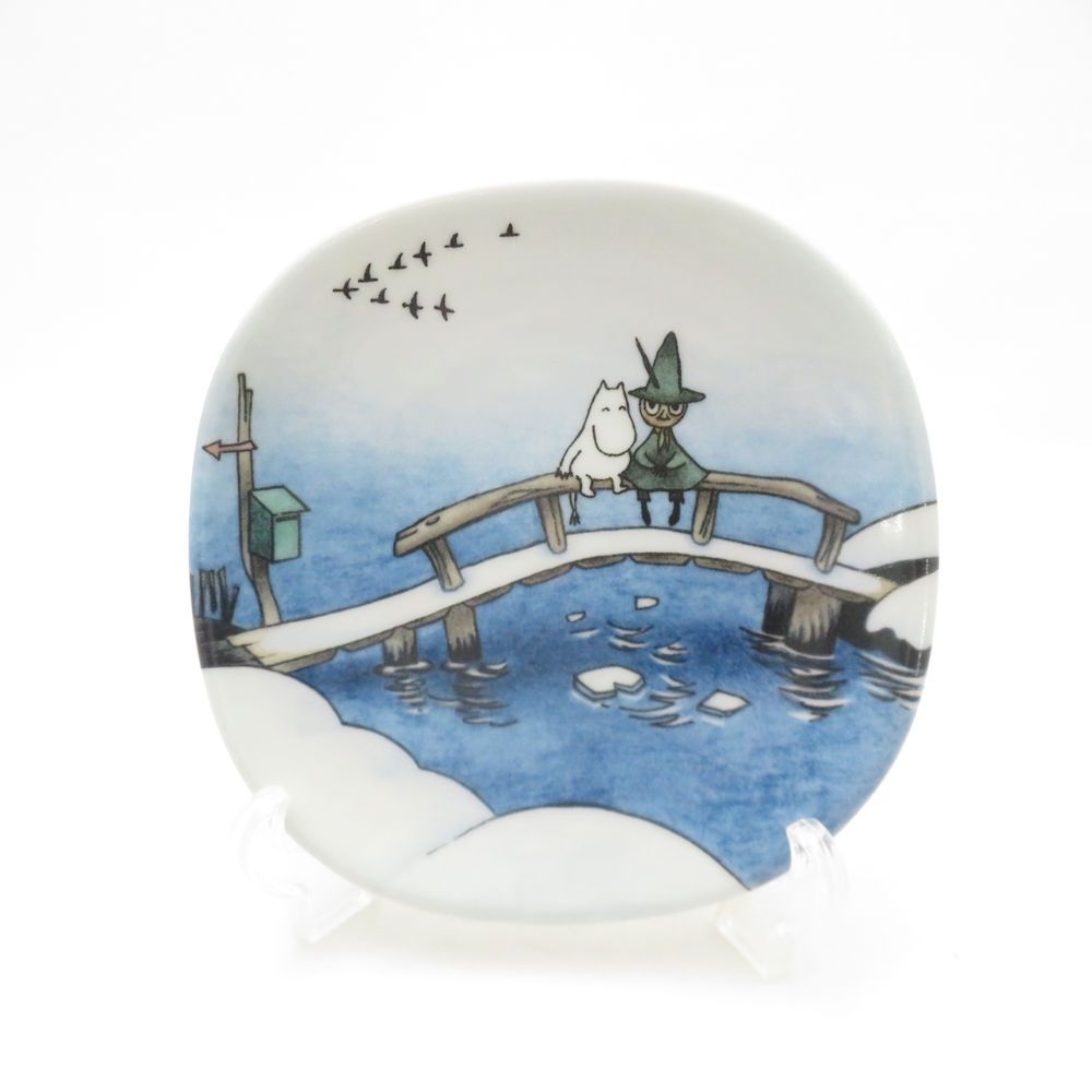 ARABIA アラビア ムーミン フレンドシップ ウォールプレート 飾り皿 旧刻印 絵皿 小皿