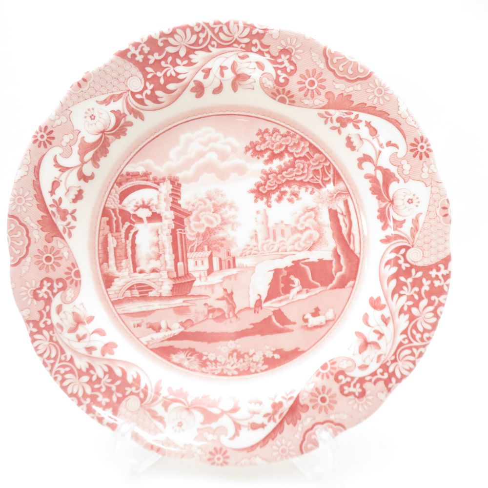 SPODE スポード クランベリーイタリアン 大皿 セット 26 cmプレート ディナー