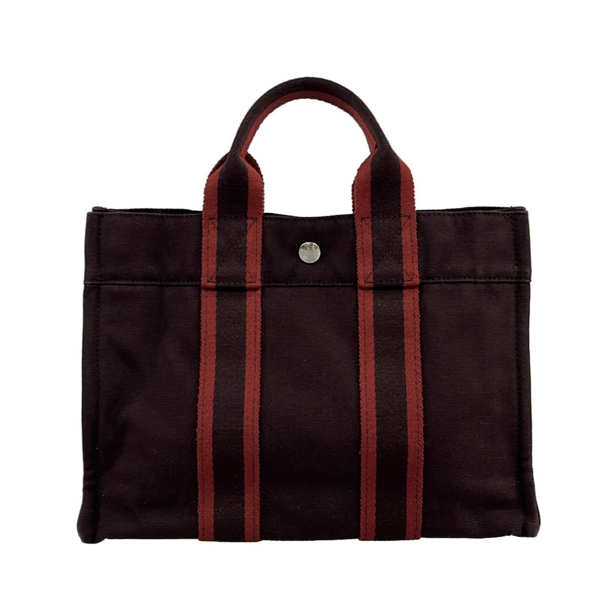 HERMES(エルメス) トートバッグ フールトゥトートPM ボルドー×レッド 