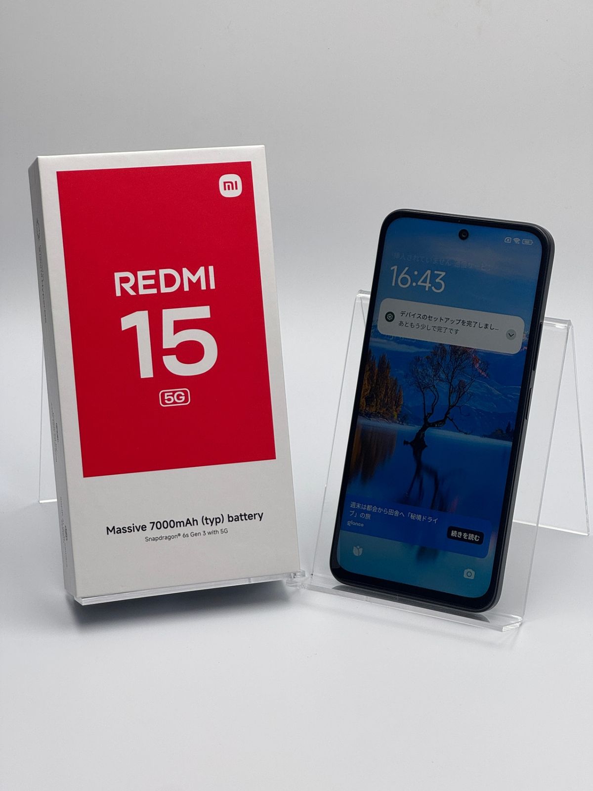 中古A】REDMI 15 5G A501XM ミッドナイトブラック SIMフリー 白ロム