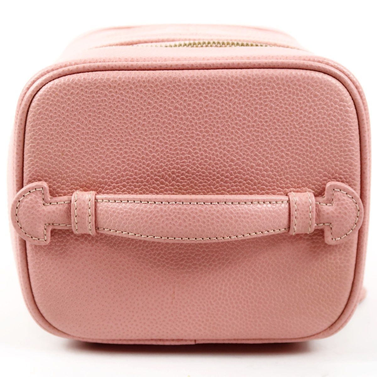 美品】CHANEL シャネル キャビアスキン バニティバッグ ココマーク