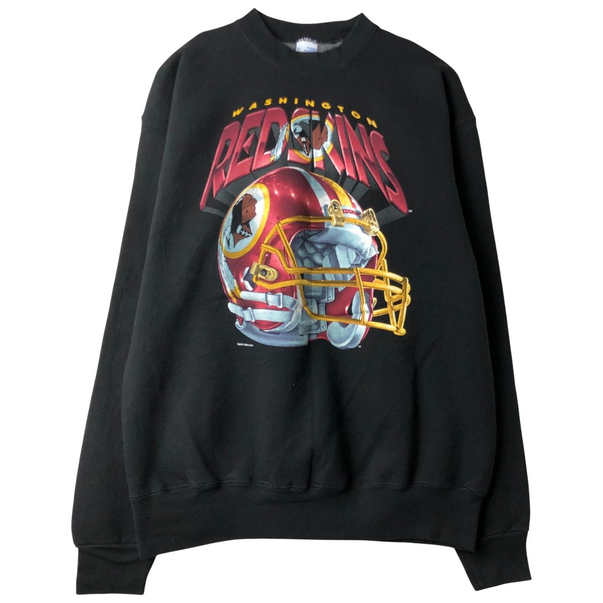 古着 90年代 SALEM NFL WASHINGTON REDSKINS ワシントンレッドスキンズ プリントスウェットシャツ トレーナー USA製/eaa610783