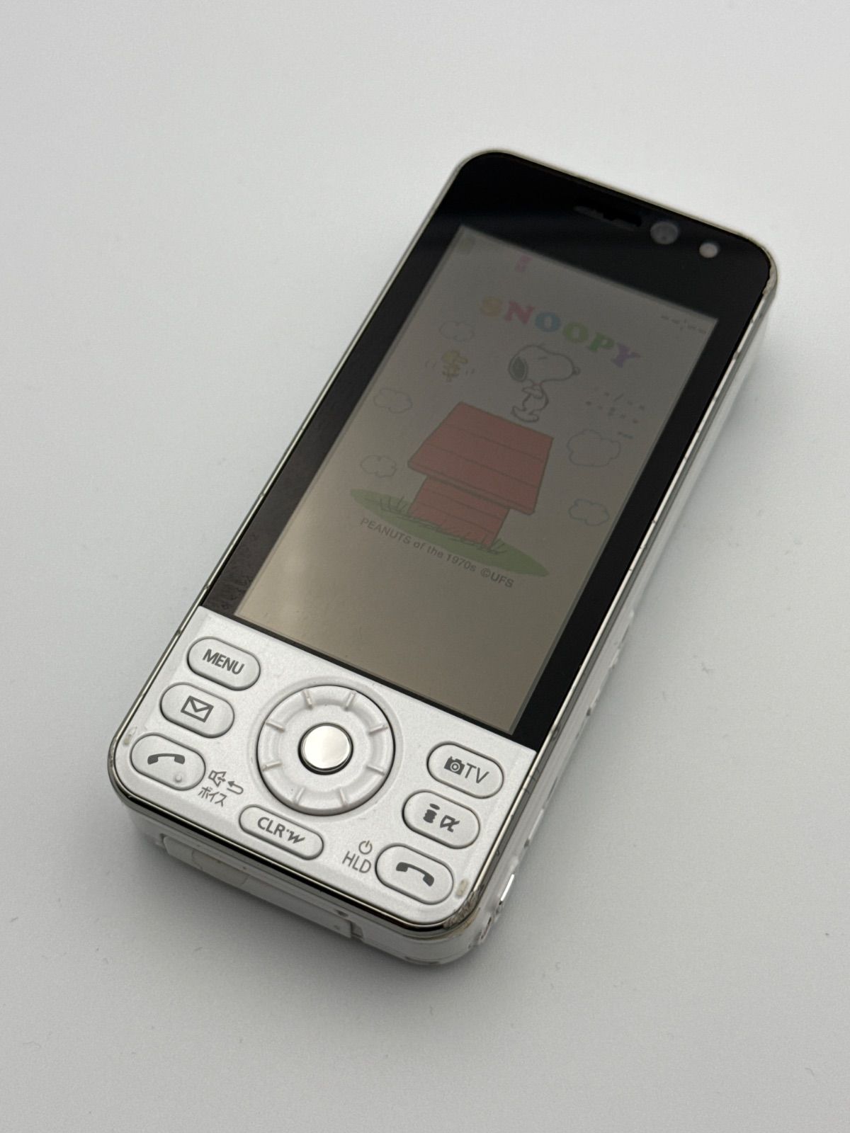 パナソニック docomo STYLE series P-02B ホワイト 白 ガラケー