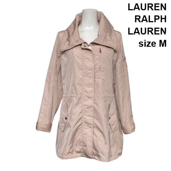 ◇ ローレンラルフローレン LAUREN スプリングコート 長袖 ハーフ丈