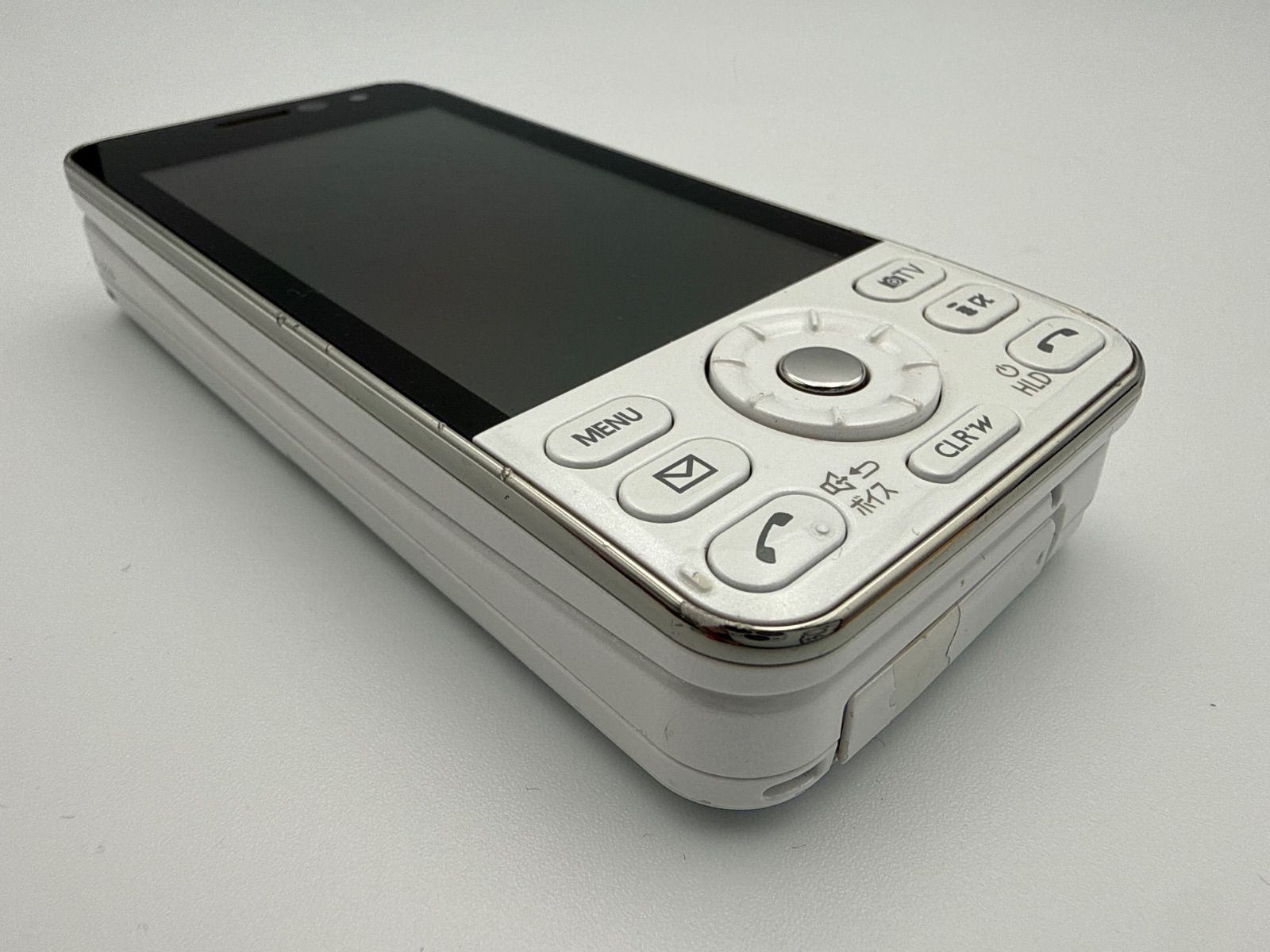 パナソニック docomo STYLE series P-02B ホワイト 白 ガラケー