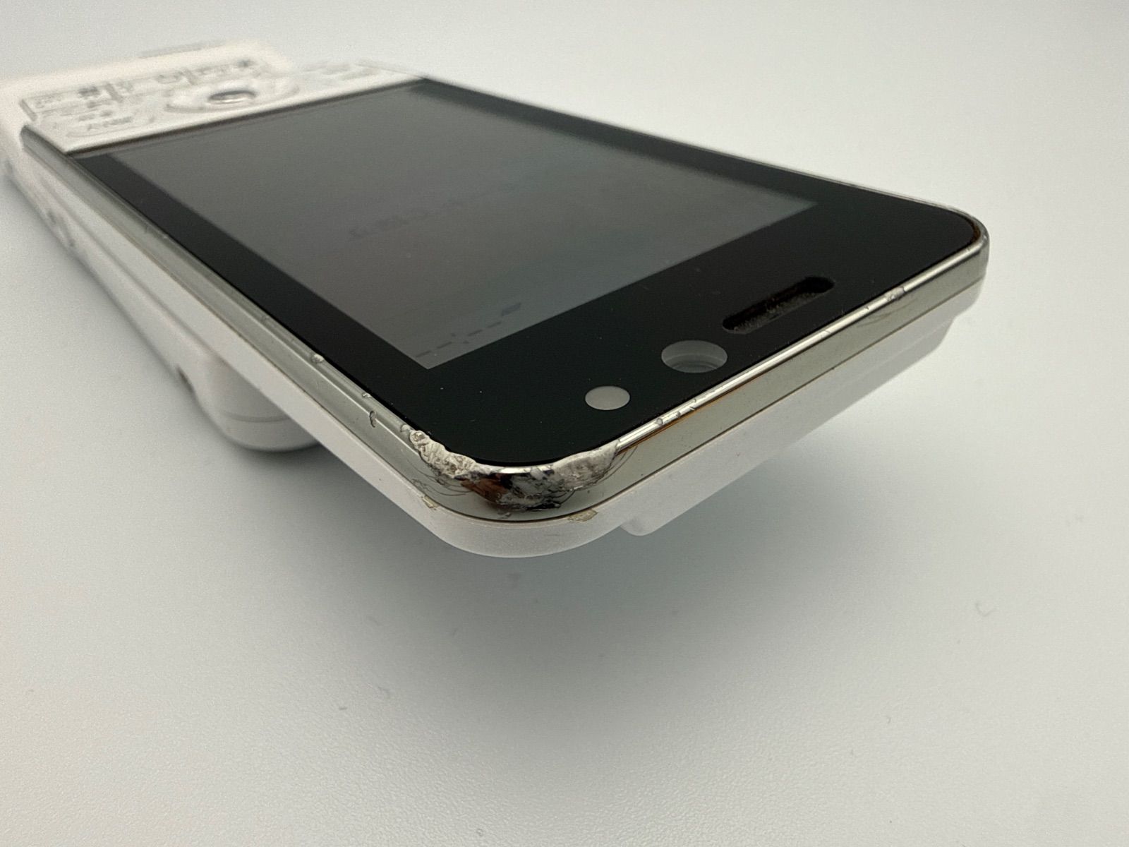 パナソニック docomo STYLE series P-02B ホワイト 白 ガラケー