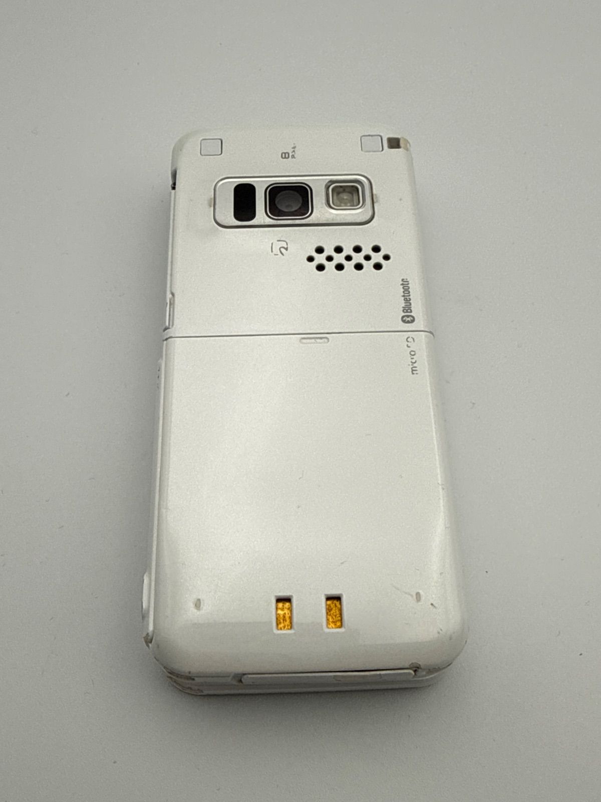 パナソニック docomo STYLE series P-02B ホワイト 白 ガラケー