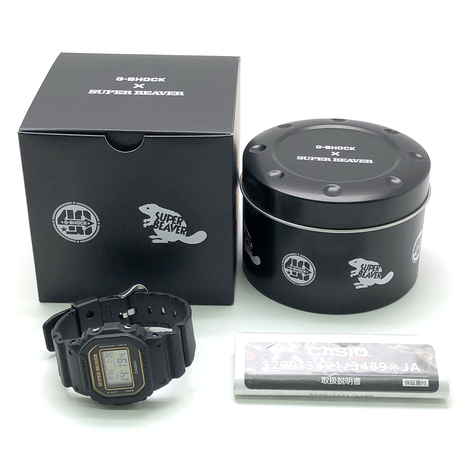 G-SHOCK ジーショック DW-5600SB23-1 SUPER BEAVER スーパービーバー