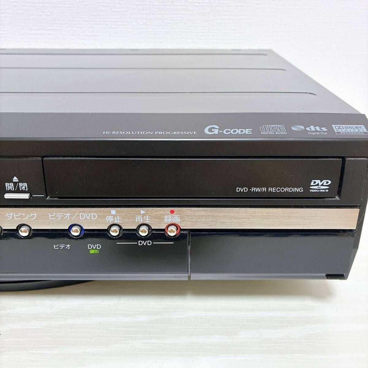T10412630 【整備品】 TOSHIBA 東芝 VHS/DVD 一体型 ビデオレコーダー