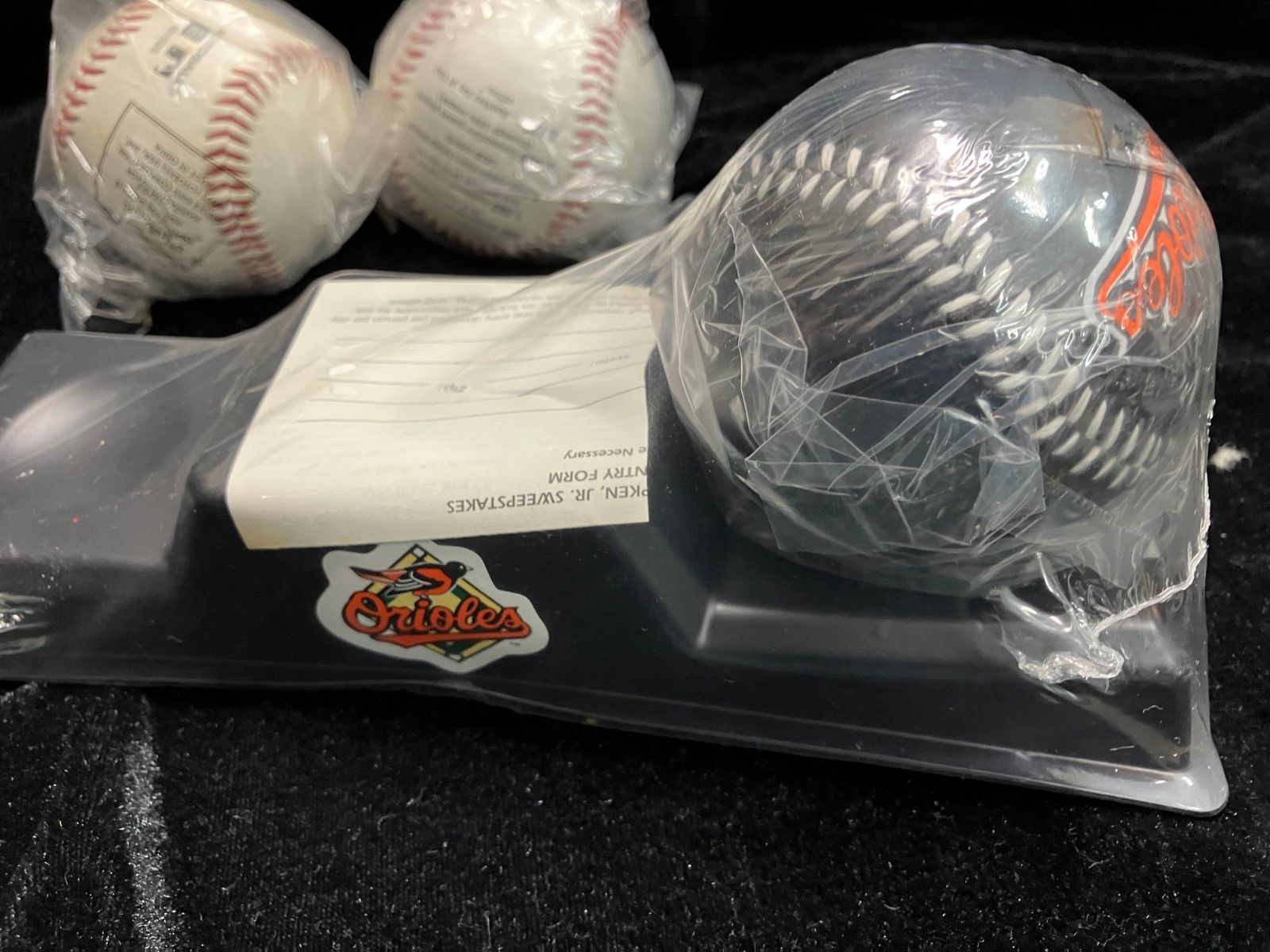 MLB587 カル・リプケン・ジュニア 1995 フォトボール 3ボールセット 