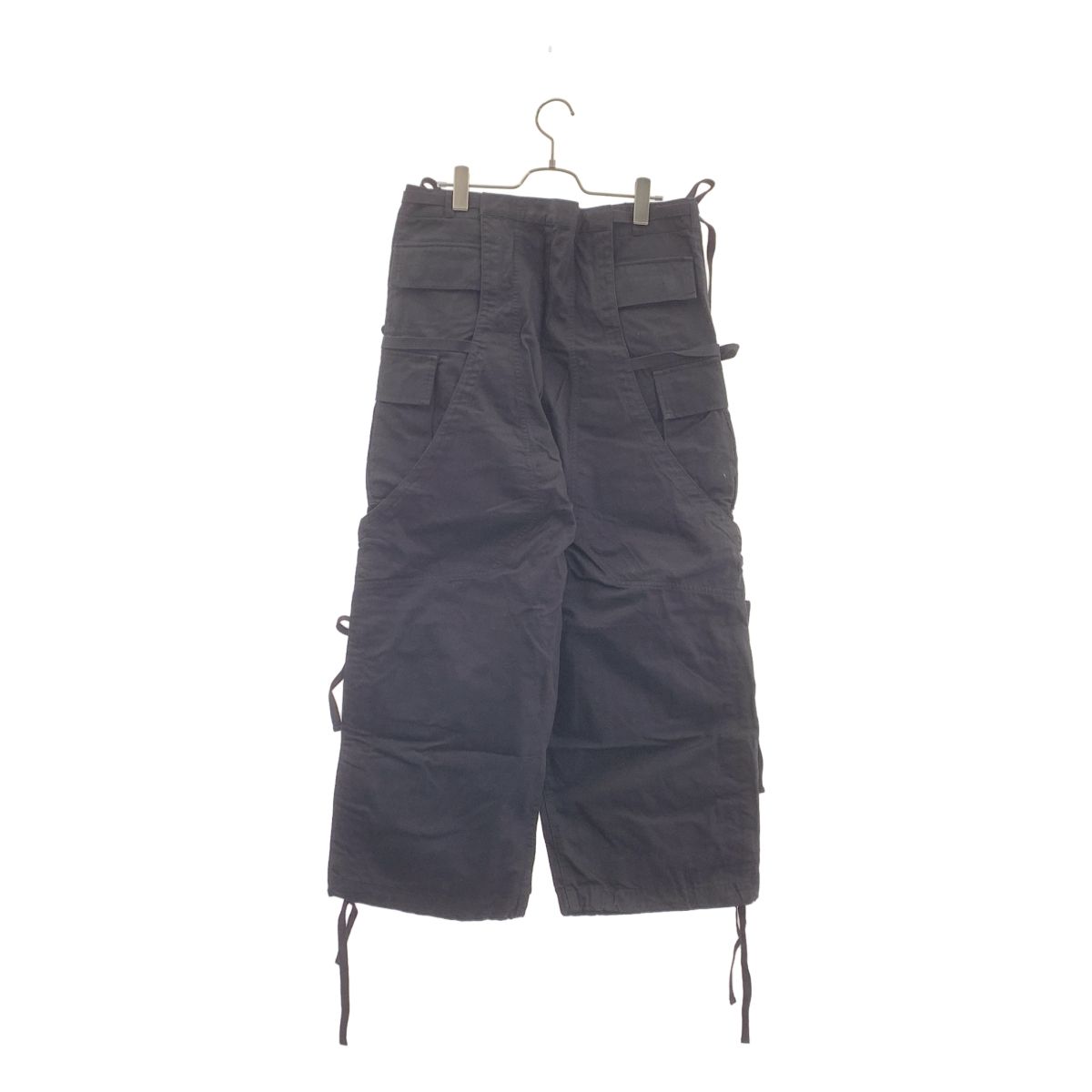 【美品】  UNDER COVER  / アンダーカバー | 2020AW | コットンツイル アーミーワイドカーゴパンツ | 3 | ブラック | メンズ 美品】 UNDER COVER / アンダーカバー | 2020AW | コットンツイル