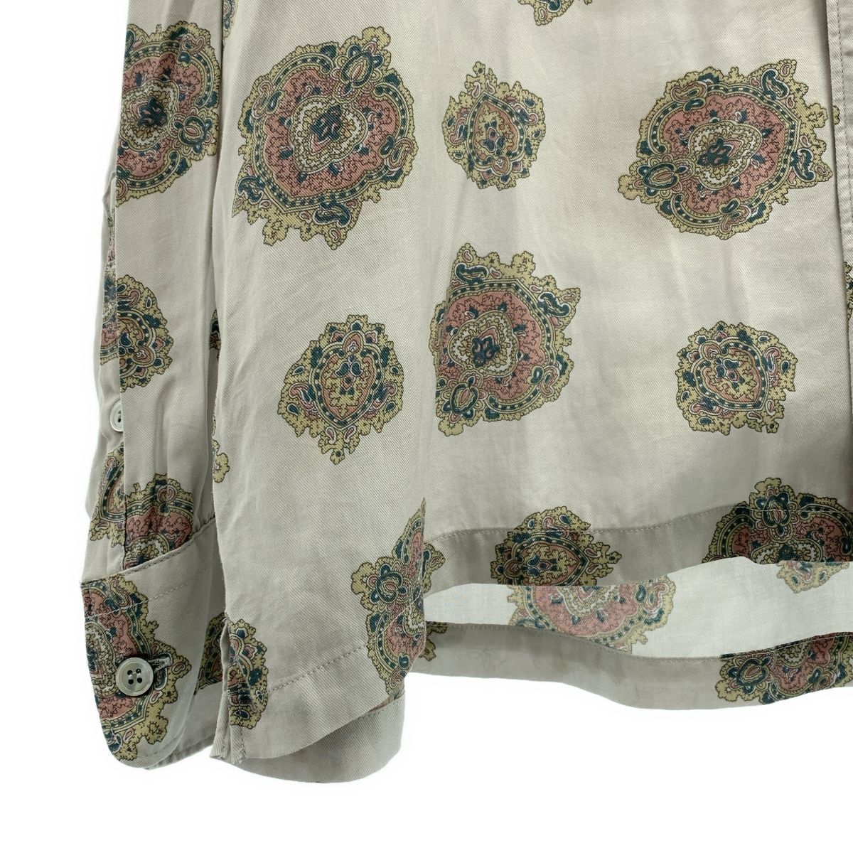 UNUSED / アンユーズド | 2023SS | Emblem pattern shirt 総柄 