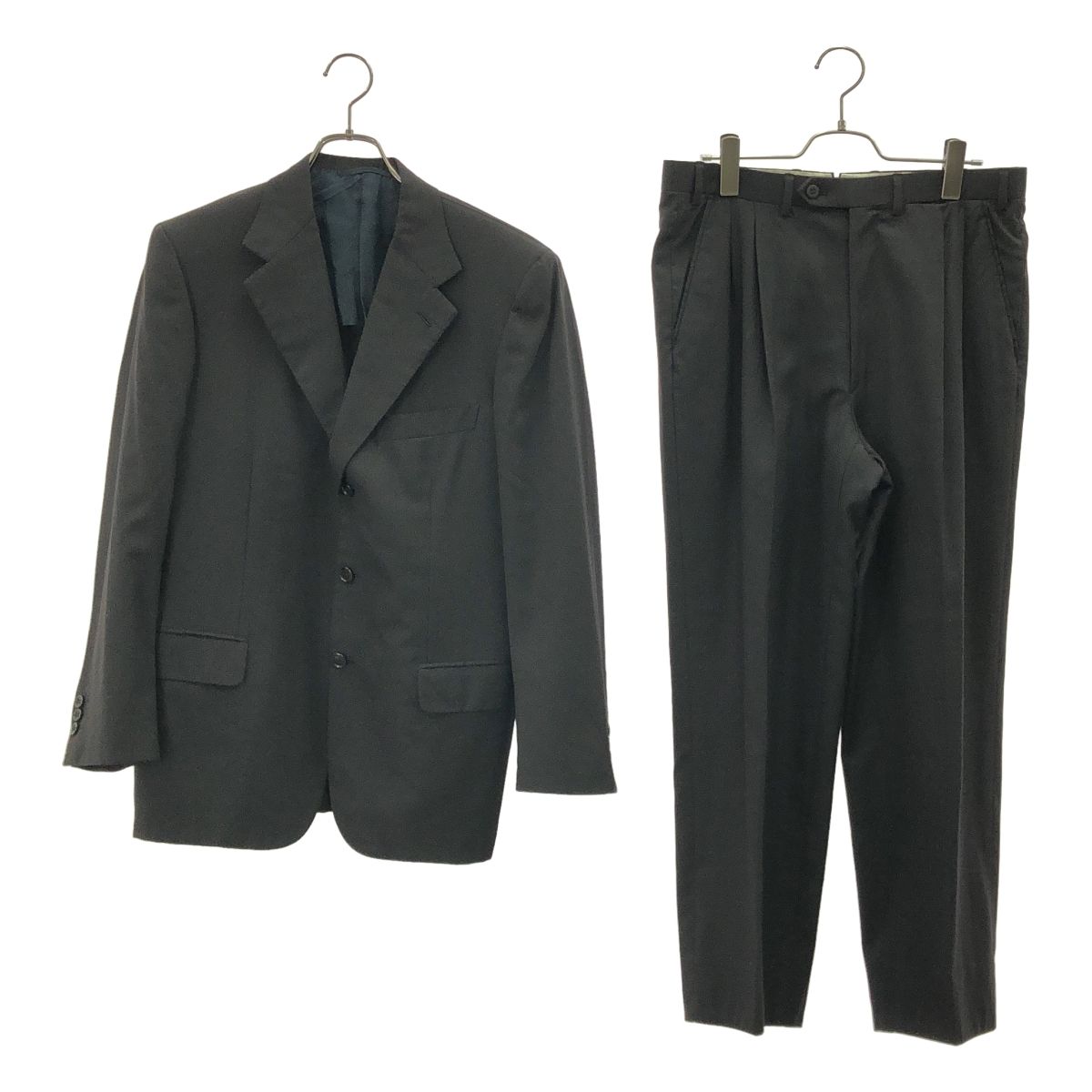Brioni / ブリオーニ | セットアップ / 2B テーラードジャケット / スラックス パンツ | 48 | ブラック | メンズ Brioni / ブリオーニ | セットアップ / 2B テーラードジャケット