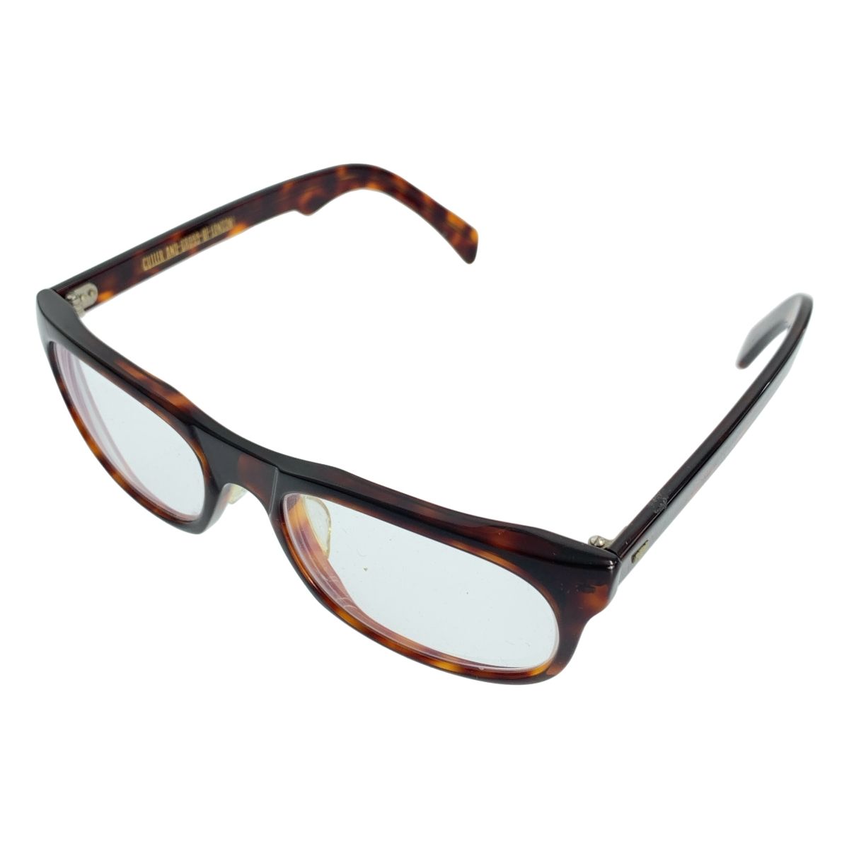 【希少】【ヴィンテージ】CUTLER AND GROSS M0848 べっ甲 CUTLER AND GROSS / カトラーアンドグロス | セルロイド メガネ | 55