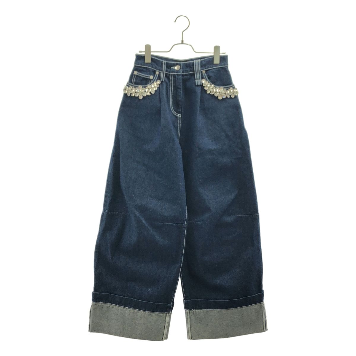 美品】 Simone Rocha / シモーネロシャ | WIDE LEG PUDDLE JEANS