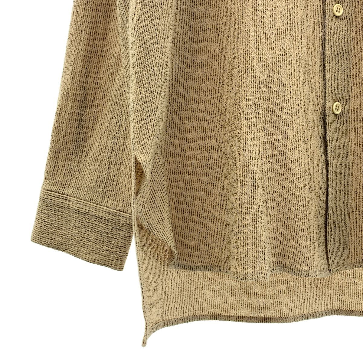 美品】 山内 / ヤマウチ | 2023SS | コットンボイル ストライプシャツ