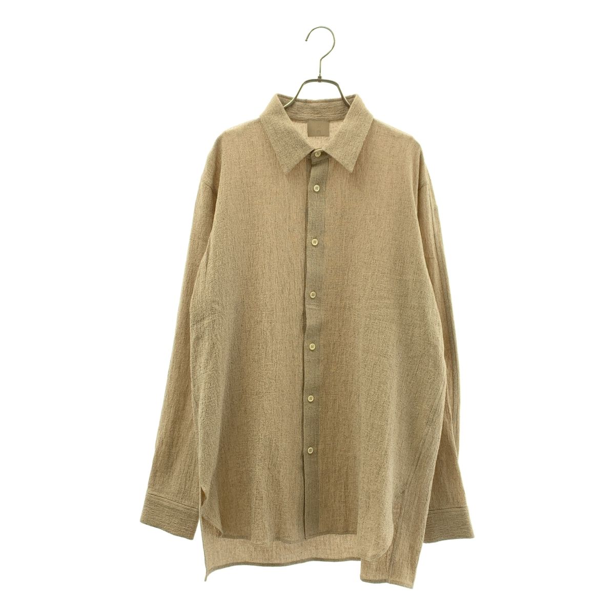 美品】 山内 / ヤマウチ | 2023SS | コットンボイル ストライプシャツ