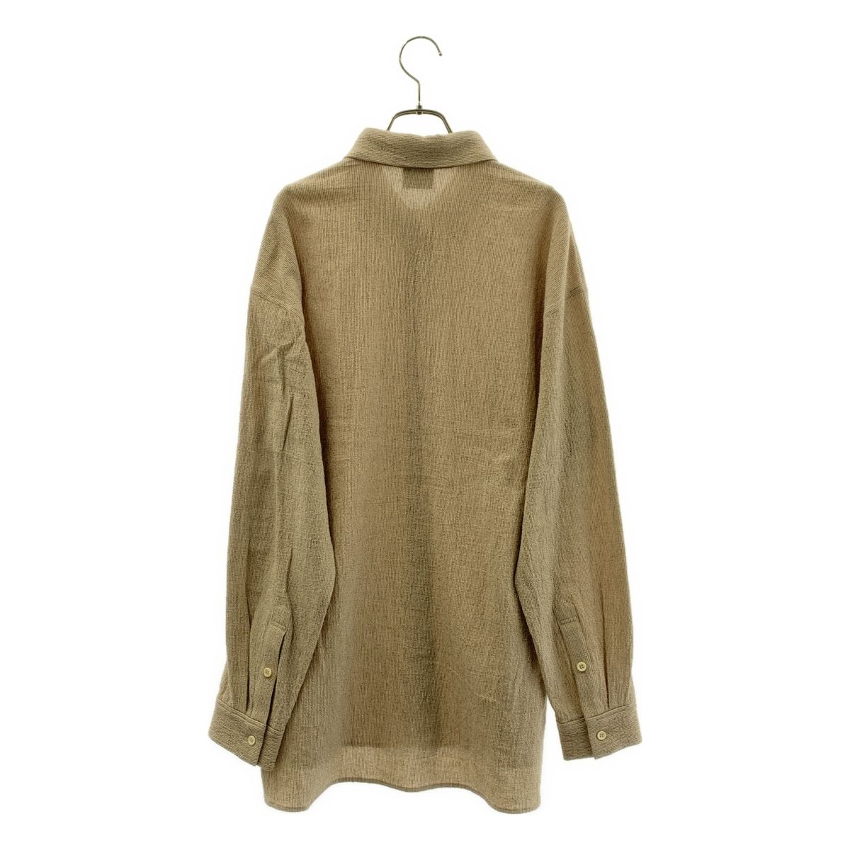 美品】 山内 / ヤマウチ | 2023SS | コットンボイル ストライプシャツ