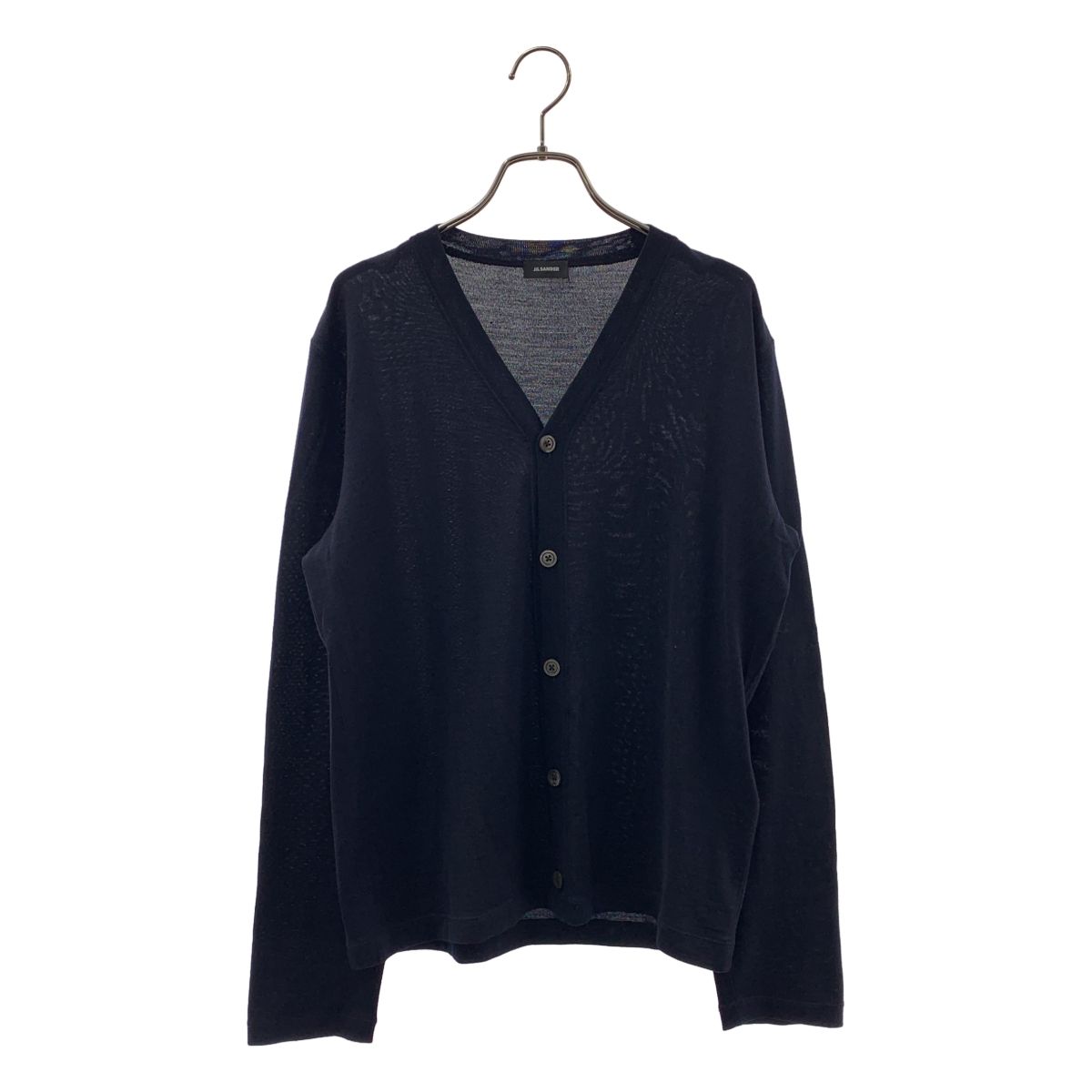 JIL SANDER ジルサンダー 18AW Vネックウールニット48 Jil Sander V