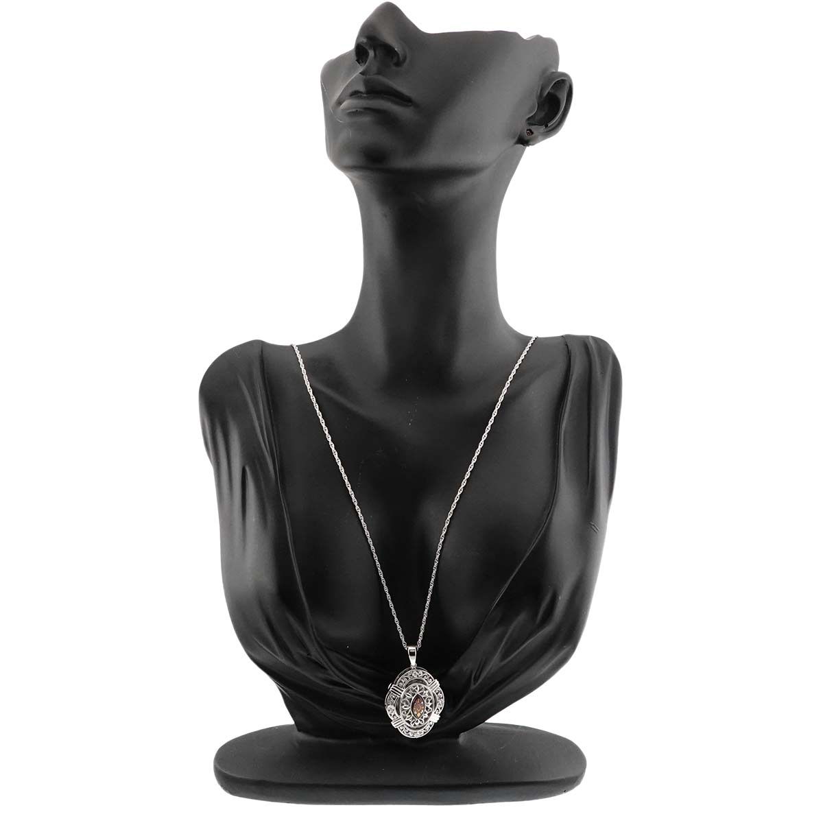 ミキモト MIKIMOTO ピクウェ シェル ダイヤ 0.28ct ネックレス 60cm 