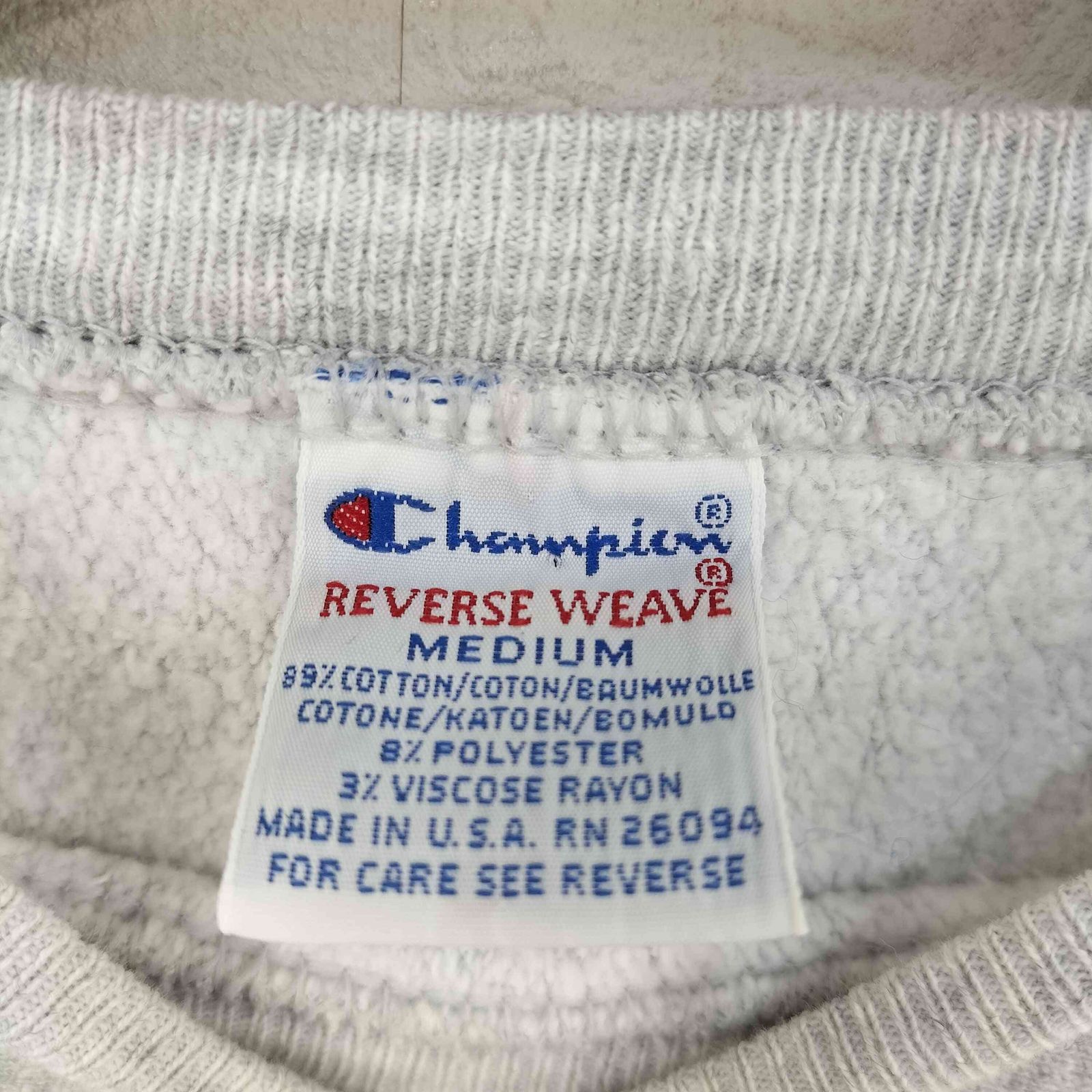 チャンピオン Champion 90s 刺繍タグ MADE IN USA REVERSE WEAVE 両面