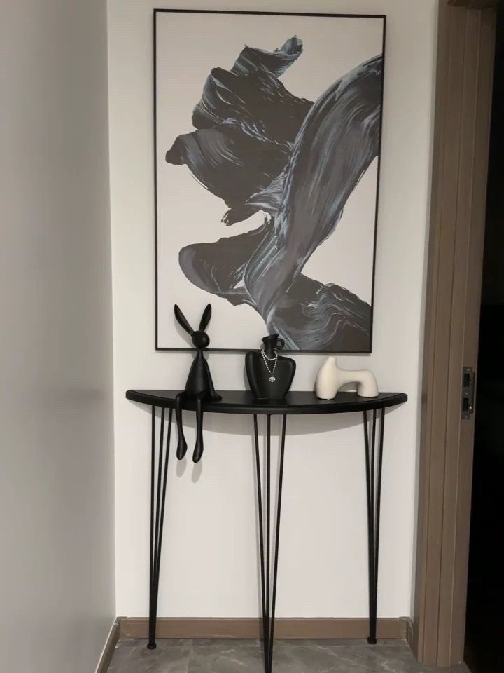 ｜玄関テーブル 半円コンソールテーブル 木製ソファテーブル 廊下の装飾テーブル コンソール 大好評コンソールテーブル半円形木製ソファ廊下装飾コンソールアンティーク玄関寝室に適しています アンティーク テーブル 玄関 寝室  用(Gold,100cm&frasl;39.4in)｜コンソールテーブル オンライン通販