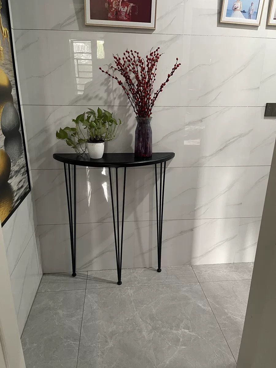 ｜玄関テーブル 半円コンソールテーブル 木製ソファテーブル 廊下の装飾テーブル コンソール 大好評コンソールテーブル半円形木製ソファ廊下装飾コンソールアンティーク玄関寝室に適しています アンティーク テーブル 玄関 寝室  用(Gold,100cm&frasl;39.4in)｜コンソールテーブル オンライン通販