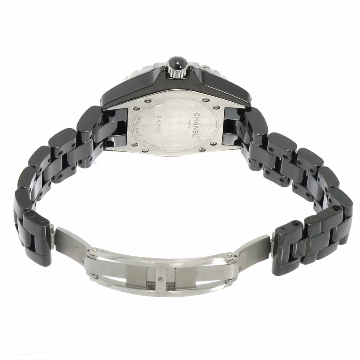 シャネル CHANEL J12 33mm H1416 レディース 腕時計 ブラックダイヤ 