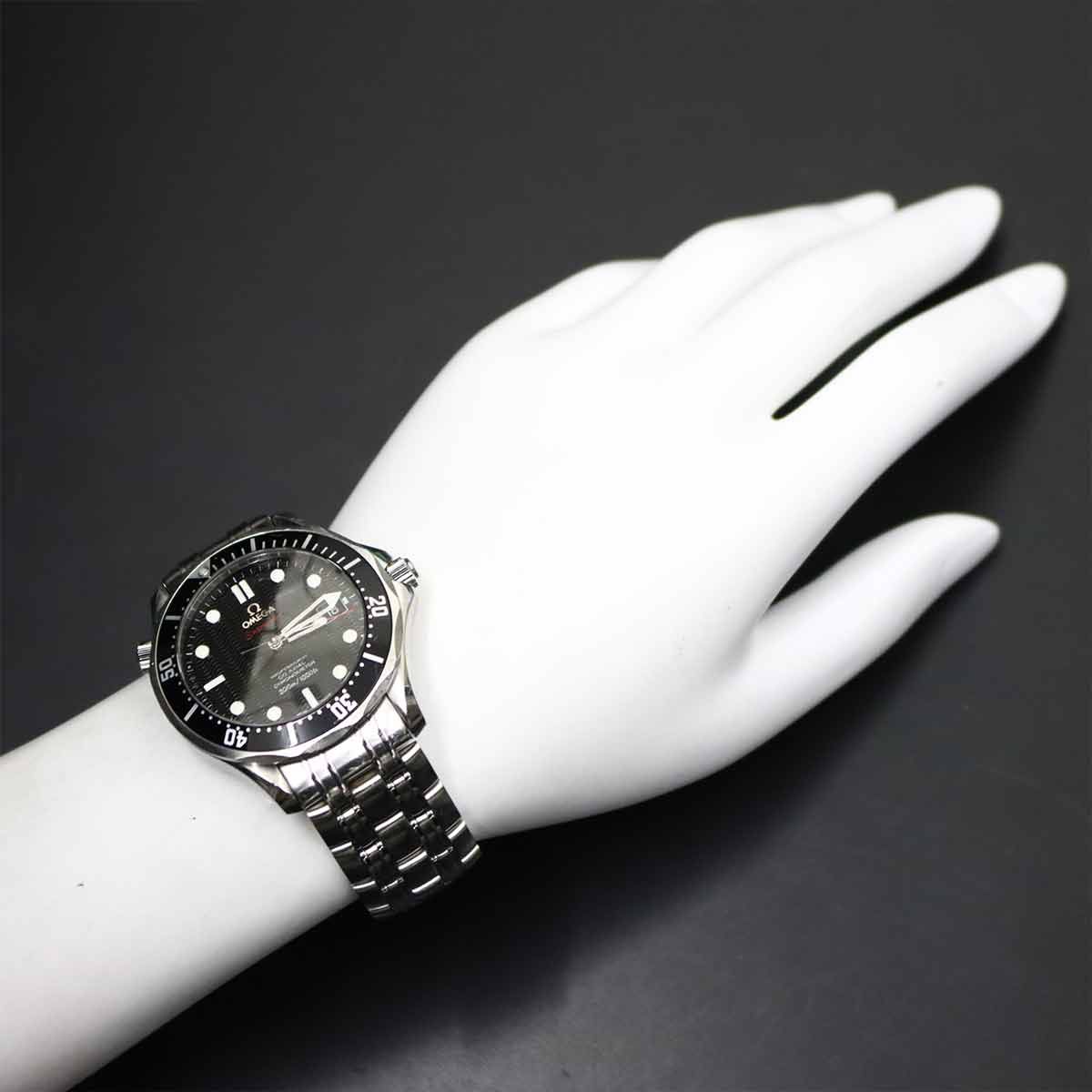  オメガ OMEGA シーマスター プロフェッショナル コーアクシャル 212 30 41 20 01 002 メンズ 腕時計 デイト 自動巻き Seamaster 90312636 ダウンジャケット 自動巻き時計 腕時計(アナログ)