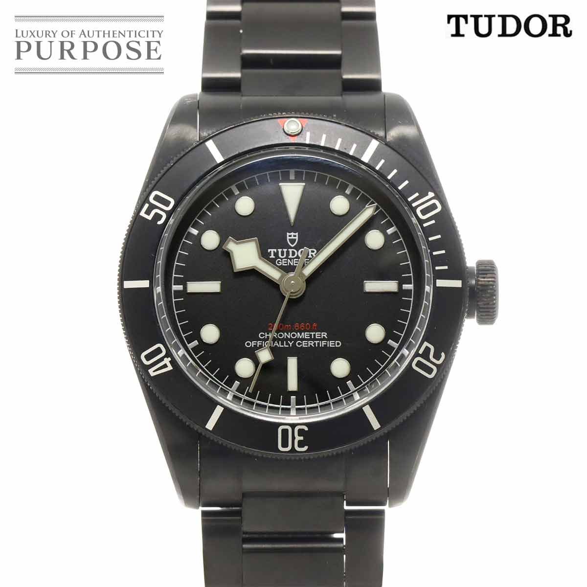 チューダー チュードル TUDOR ヘリテージ ブラックベイ 79230DK メンズ 腕時計 ブラック 自動巻き Heritage Black Bay 90312640