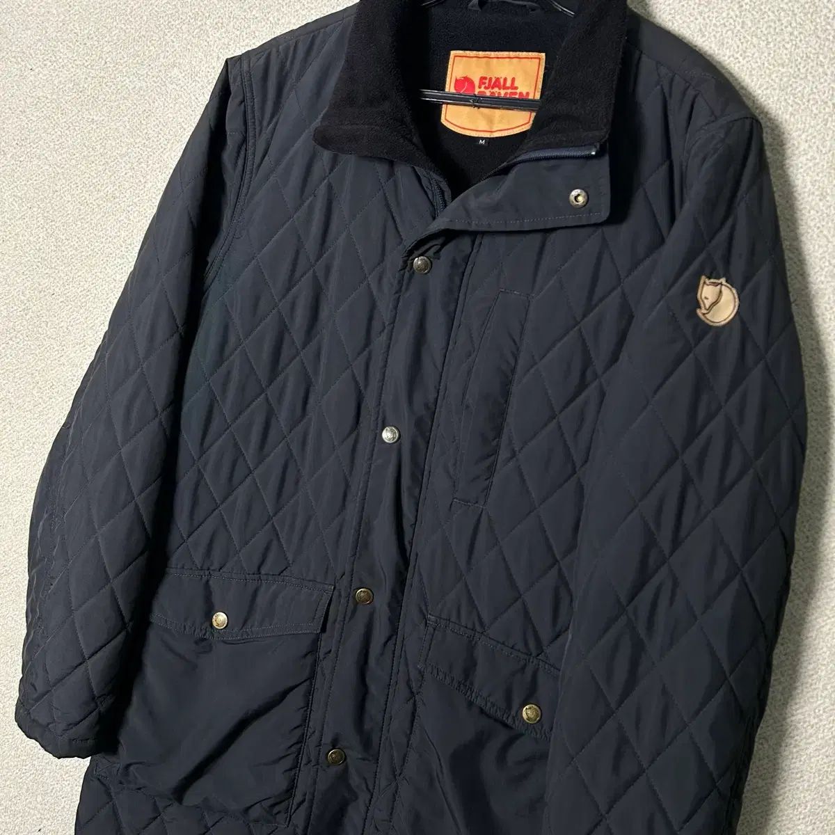 M フェールラーベン キルティングジャケット ブラック