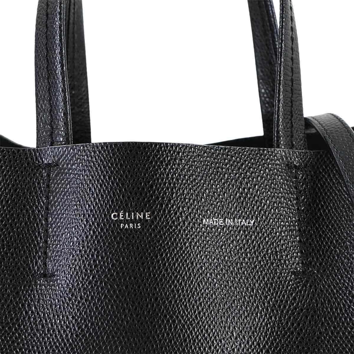 新品同様 セリーヌ CELINE スモール バーティカル カバ 2way トート 