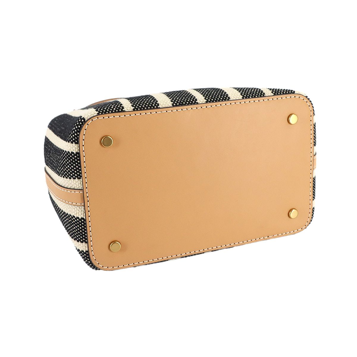 未使用 展示品 トリーバーチ TORY BURCH ストライプ 2way ハンド 